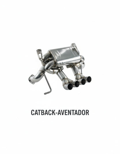 Lamborghini Aventador LP700-4 LP-750-4 SV Exhaust System PN: CATBACK-AVENTADOR