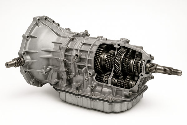 car tranmission white background