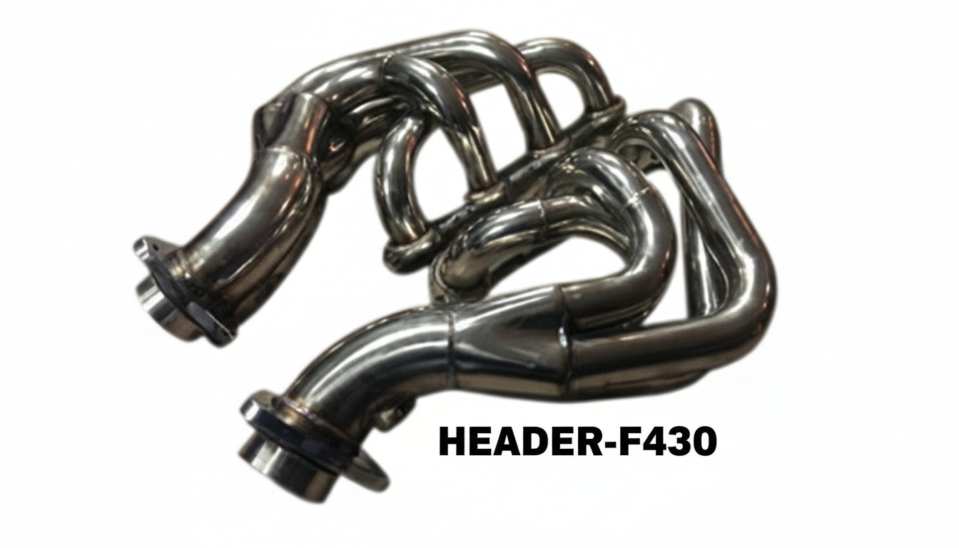 Ferrari F430 05-09 Stainless Steel Exhaust Headers PN: HEADER-F430